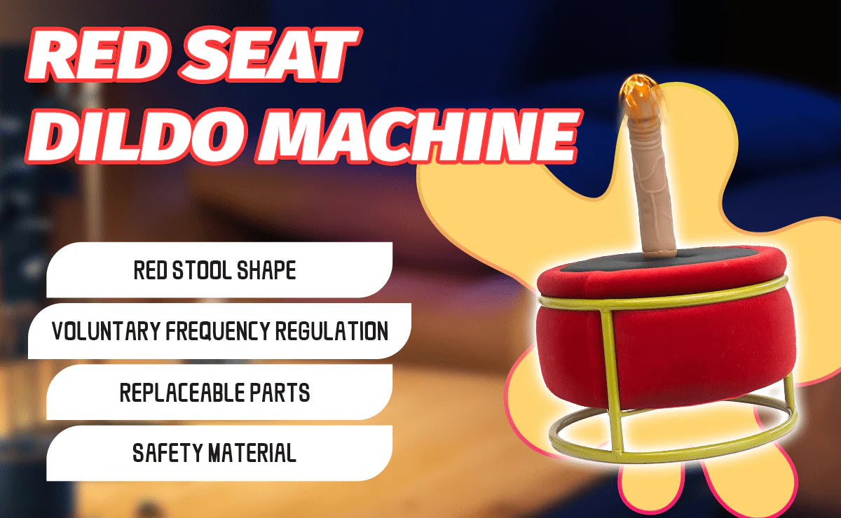 red seat dildo machine dildo chair seat riding vibrator sex machine