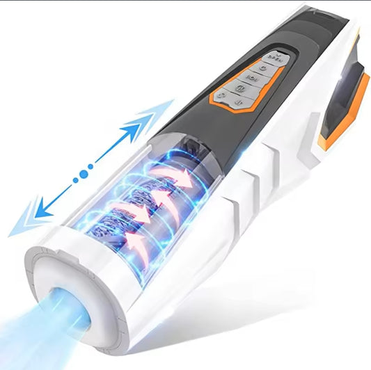 Lamborghini Masturbator Telescopic Rotation Male Masturbator Cup, Lamborghini Sex Toy for Men