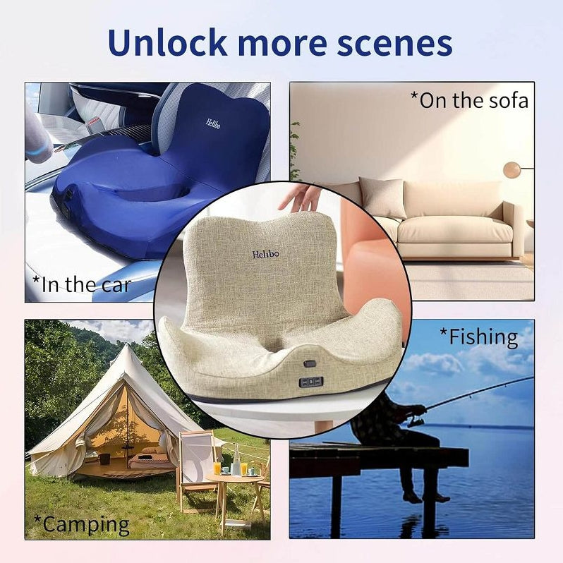 helibo chair massage seat for women – Multifunctional Massage Sex Cushion Seat