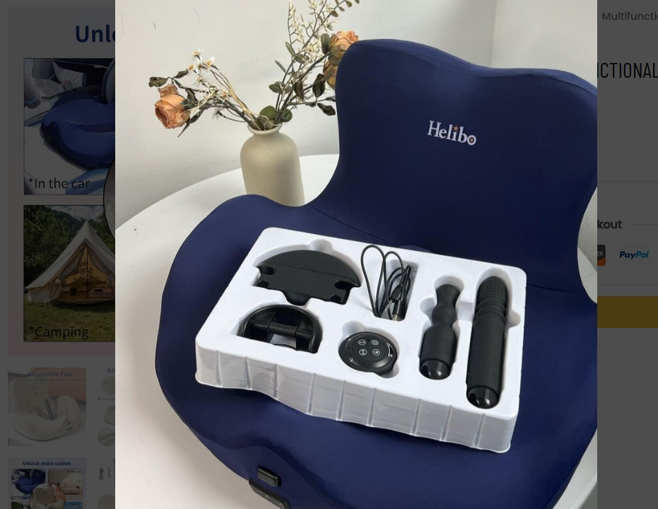 helibo chair massage seat for women – Multifunctional Massage Sex Cushion Seat