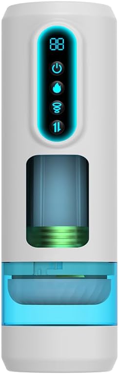 Male Masturbator Sex Toys for Men - Thrusting Male Stroker with 360° Heating, 5-Speed Smooth Motion Blowjob Adult Men's Sex Toy, Silent Brushless Motor, Pocket Pussy Sleeve Erotic Massage Kits