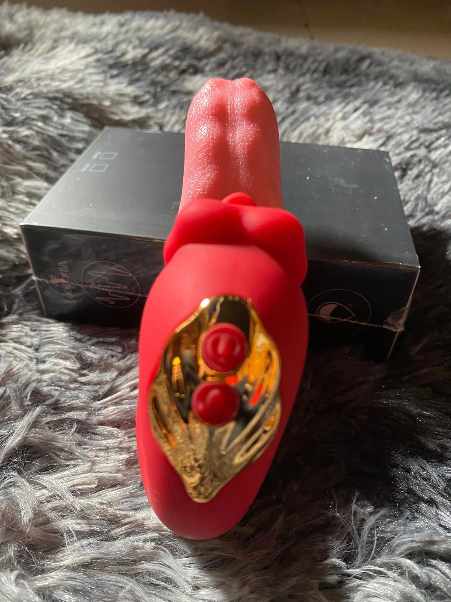 OpalSway Oronova Opal Sway Pink Massager twin rose thrusting g spot vibrator - tongue teasing Rose Viboators Thrusting Tongue Vibrates Women Adult Toys G Spot Vibrator