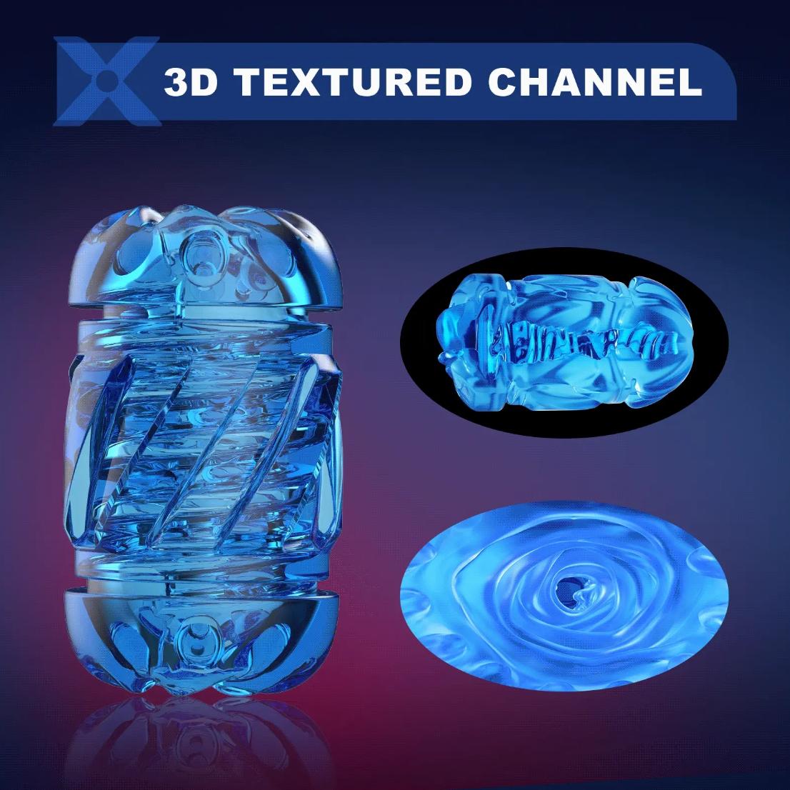 The Handy Fleshlight - Leten Cannon King Mini Male Masturbator