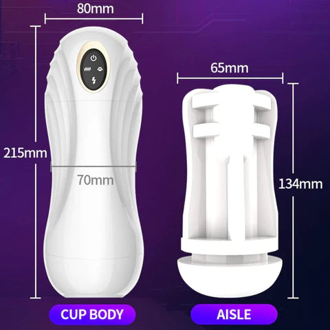 The FleshyPro 2.0 Sucking Suction Jerking and Vibration Fully Automatic Telescoping Sex Toy for Men
