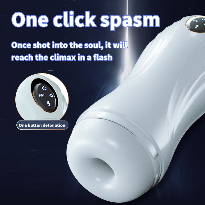 The FleshyPro 2.0 Sucking Suction Jerking and Vibration Fully Automatic Telescoping Sex Toy for Men