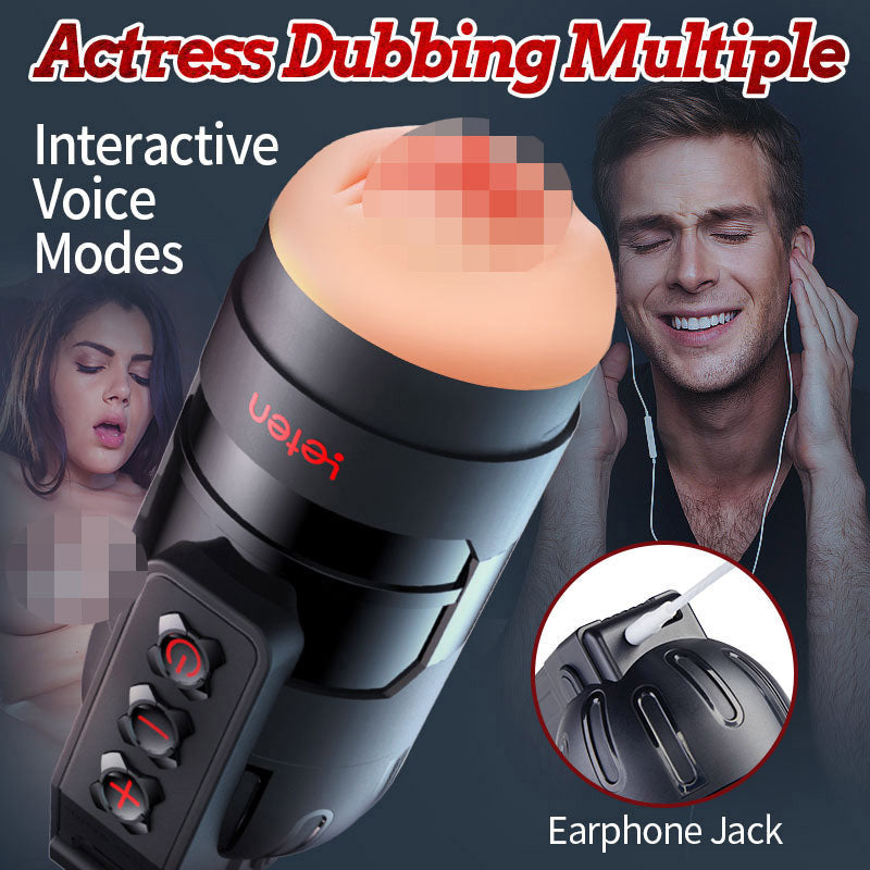 Leten - Flash 10 Vibrating Masturbator and Pussy Pockets 2 in 1 APP Control