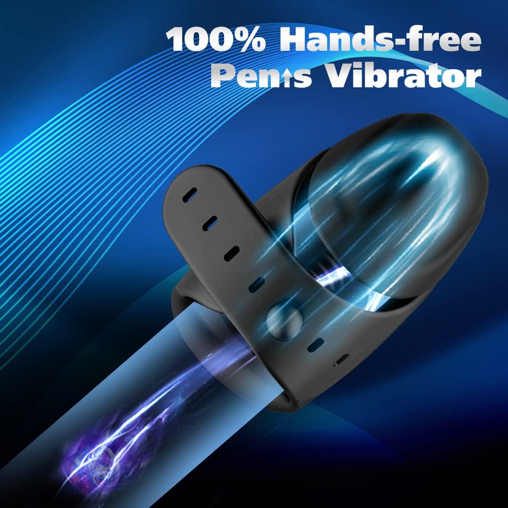 Adjustable 3-in-1 Hands-Free Male Vibrator Trainer