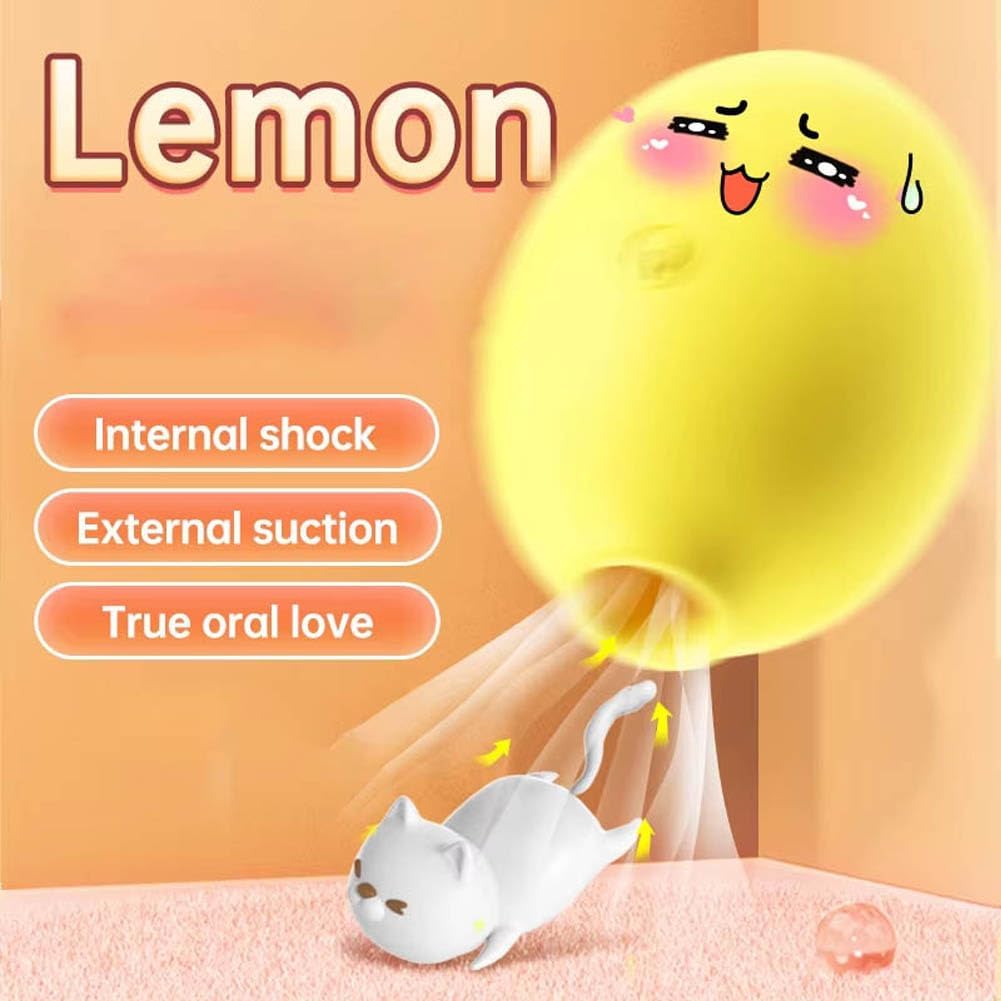 HOW.R.U Lemon hello nancy lemon Nancy Lem Massager for Women, 3 in 1 Toy Massager, Quiet, Portable, Waterproof