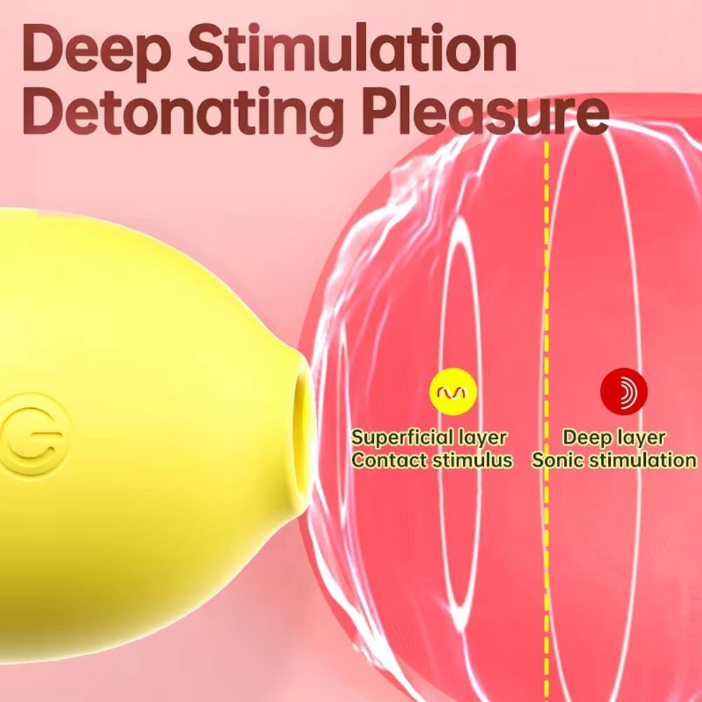 HOW.R.U Lemon hello nancy lemon Nancy Lem Massager for Women, 3 in 1 Toy Massager, Quiet, Portable, Waterproof
