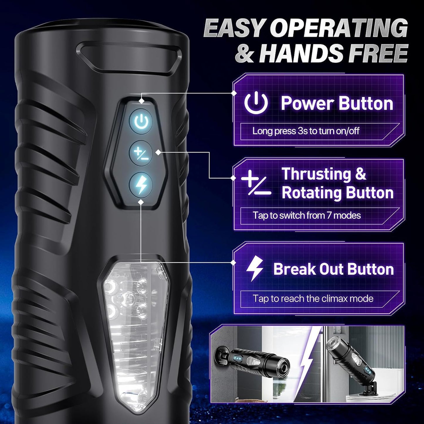 Automatic Male Mastusbafor Heat Men's Masterburators Sucking Men Masturebstor Machine Thrusting Machine Devices Suction Adult Toy Auto Bj Machine Pocket Puzzy Man Masturebstor Electric Vibrator