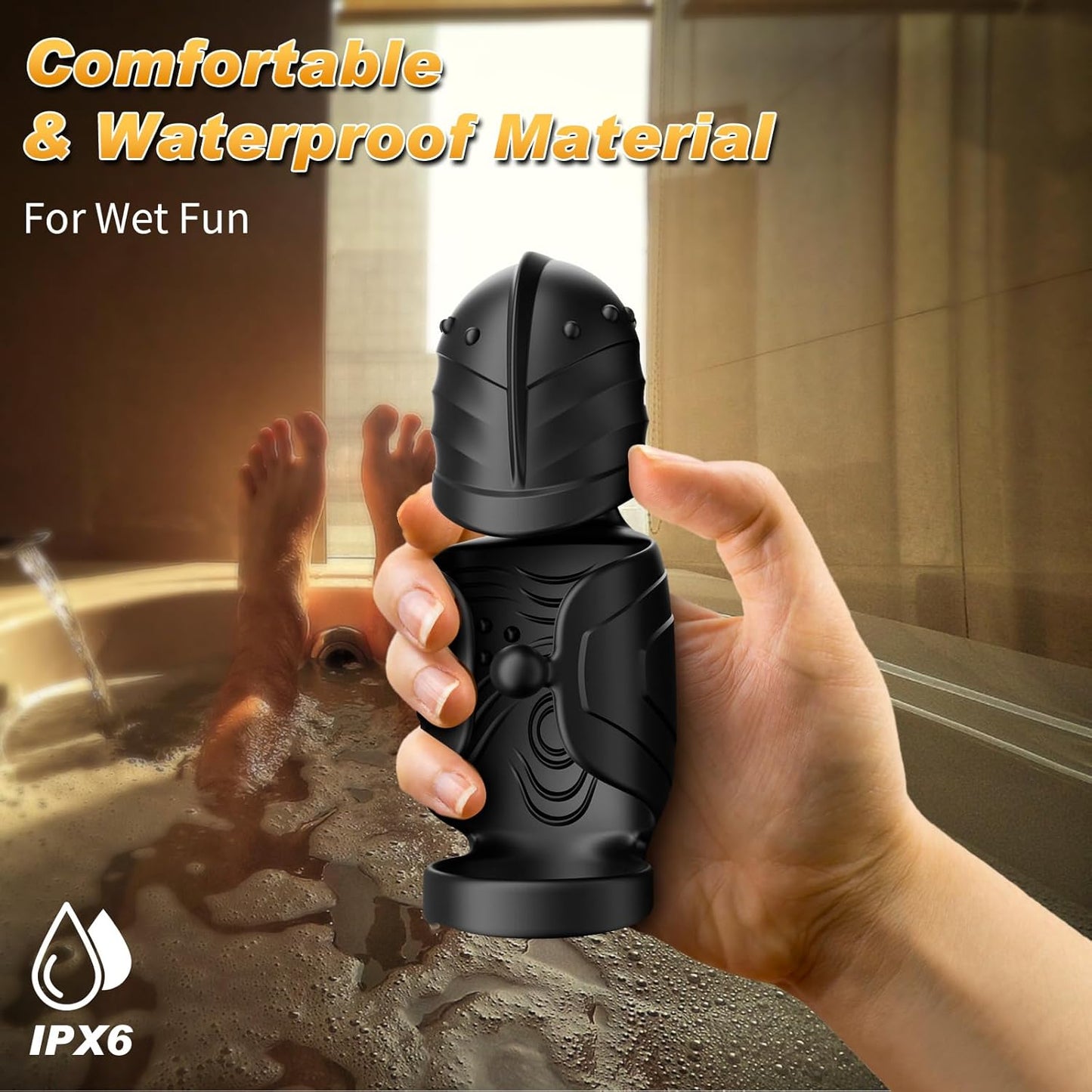 Male Sex Toy Penis Vibrator - Male Masturbator Adult Toys for Men Penis Trainer with 10 Vibrating & 360° Swing Glans Training, APP Control Mens Vibrator with Cock Ring Adult Sex Toys Games