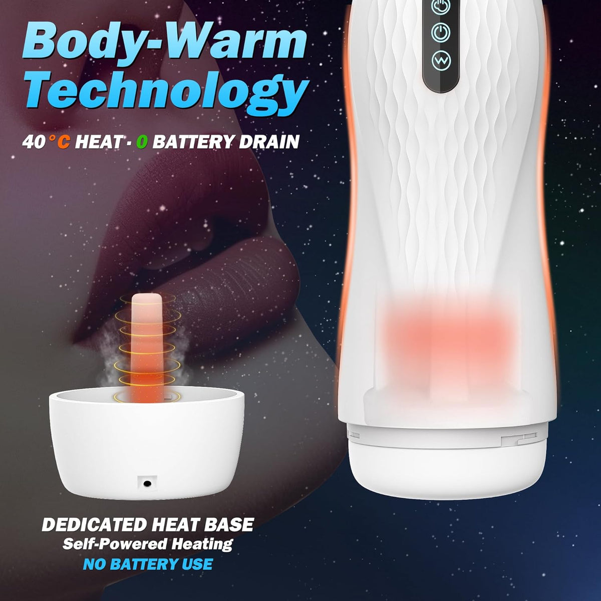 Automatic Male Masturbator Penis Pump,Sex Toys for Men Pocket Pussy Male Stroker Blowjob Machine with 5 Sucking & 10 Vibrating