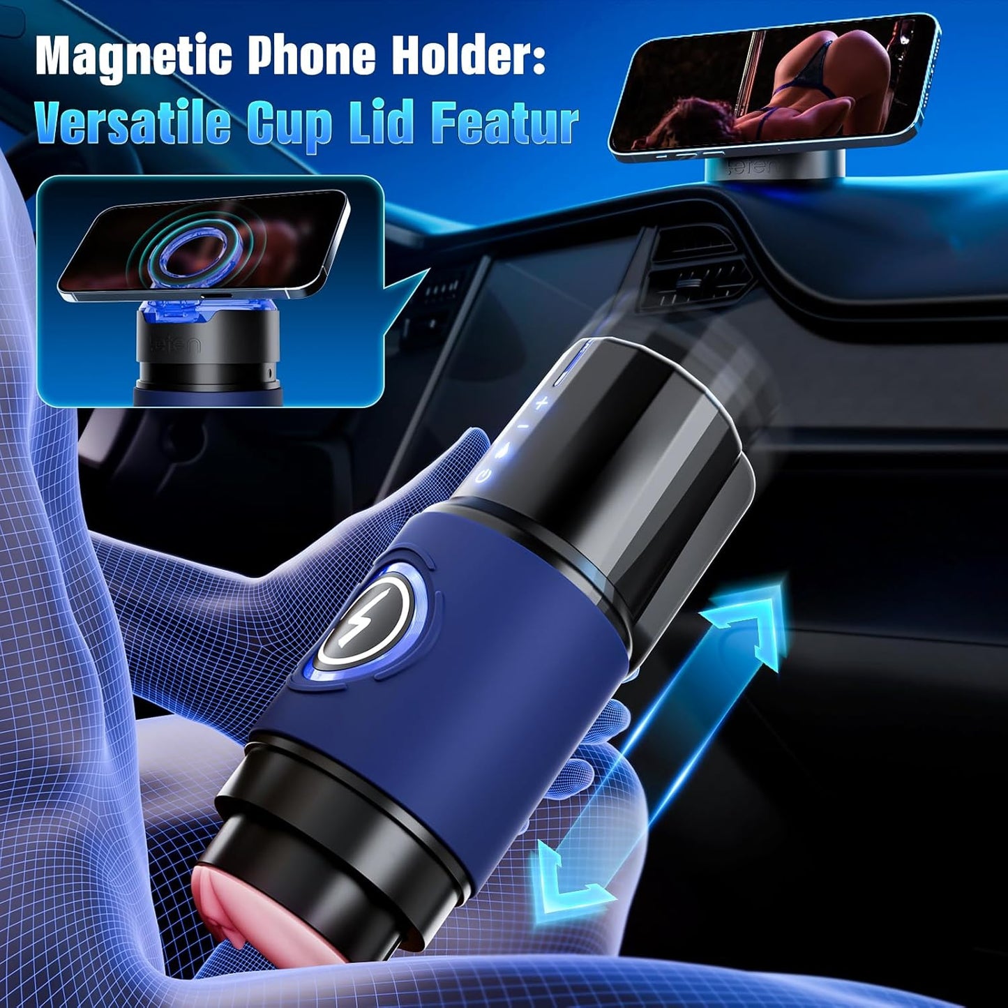 Upgrade Mode Automatic Telescopic 150MM Thrusting Automatic Stroking Machines Male Masterburbatar Suction Adult Toy Auto Bj Pocket Puzzy Man Masturebstor Electric Sweater Silicone D7267A