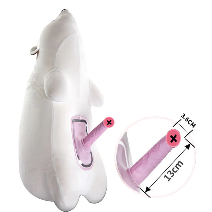 Infinity Pillow Bear Polar Bear Pillow Toy Adult Lurevibe Remote Control Sex Machine