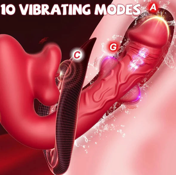 Midnight Lover Multifunctional Vibrator For Women