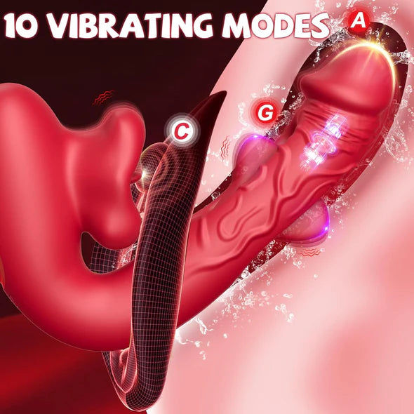 Midnight Lover Multifunctional Vibrator For Women