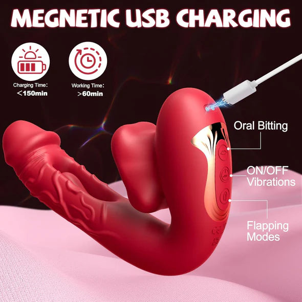 Midnight Lover Multifunctional Vibrator For Women