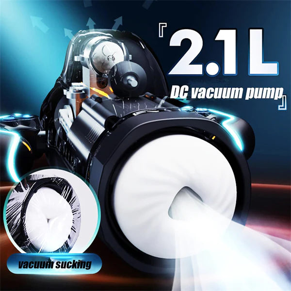 Leten BERMUDA STORM Hand-held Telescopic Sucking Pronunciation Male Masturbator