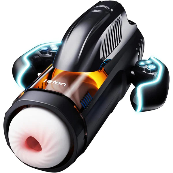 Leten BERMUDA STORM Hand-held Telescopic Sucking Pronunciation Male Masturbator