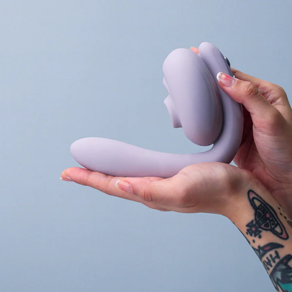 tracy's tracys dog og flow 2-in-1 Clit Sucking Vibrator for Double Pleasure
