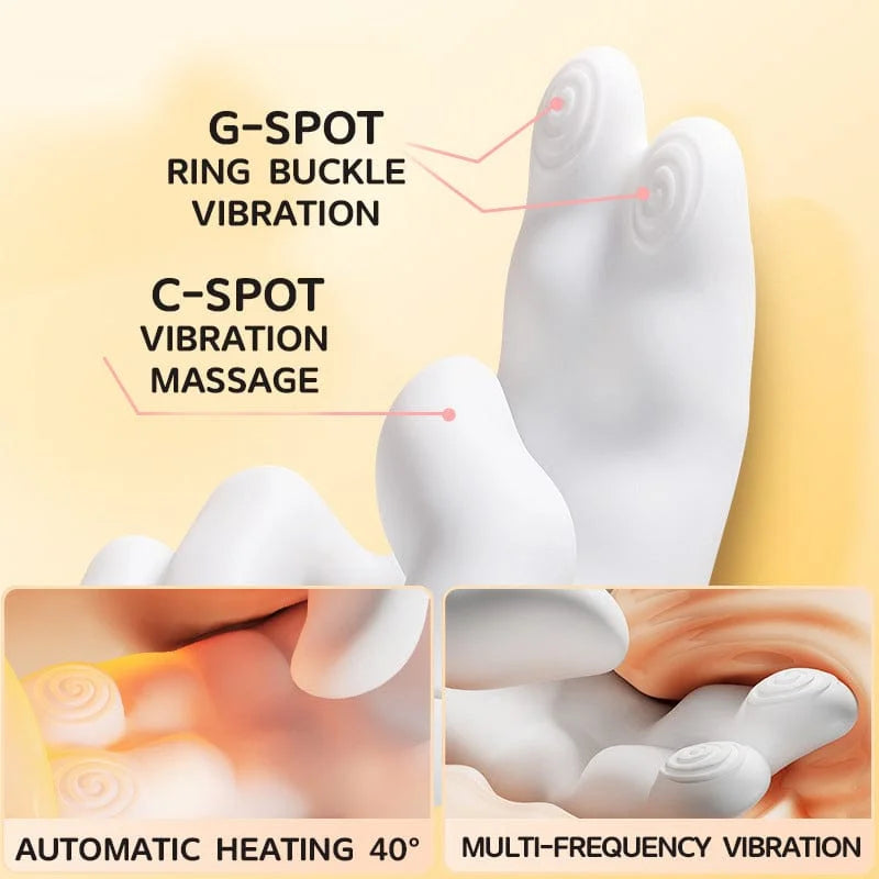 Golden Hand (G-Spot) Realistic Finger Flapping Clitoris G Spot Vibrator