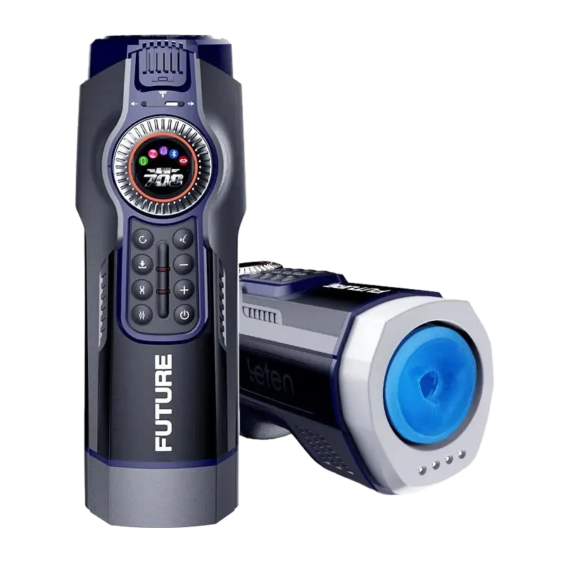 Leten Future Pro Gen 3 Automatic Telescopic Rotating Heating Male Masturbator Future Pocket Pussy
