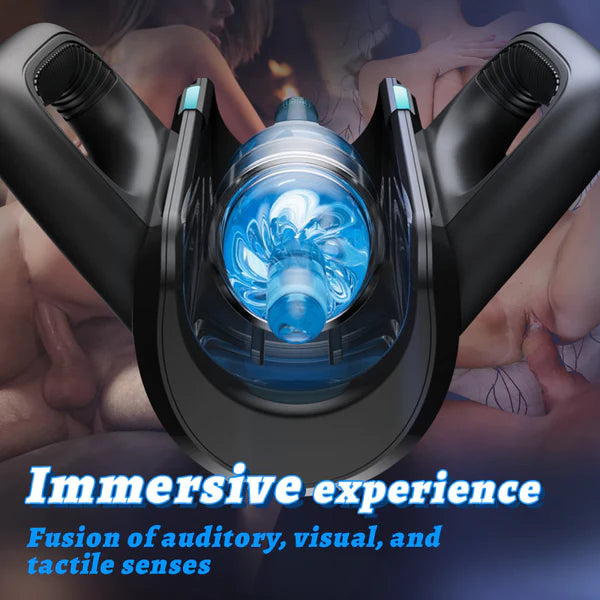 CAPPED- Leten 10 Thrusting High-speed Motor Masturbator Cup With Phone Holder Lurevibe Sex Toys Maestro sex machine