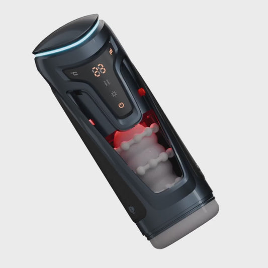 Fleshy Thrust Intelligent Heating Male Automatic Masturbators for Men