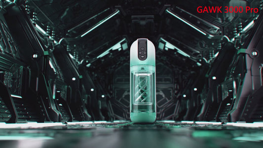GAWK 3000 PRO - New 3 In 1 Male Masturbator