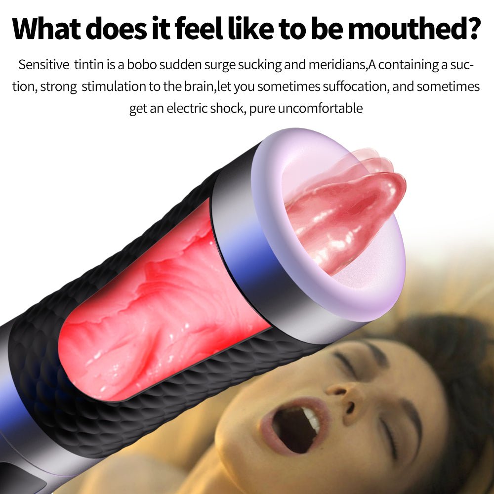Trap Tongue-Sucking, Pinching, Tongue Licking Multifunctional BLOWJOB Toy - Gawk 3000