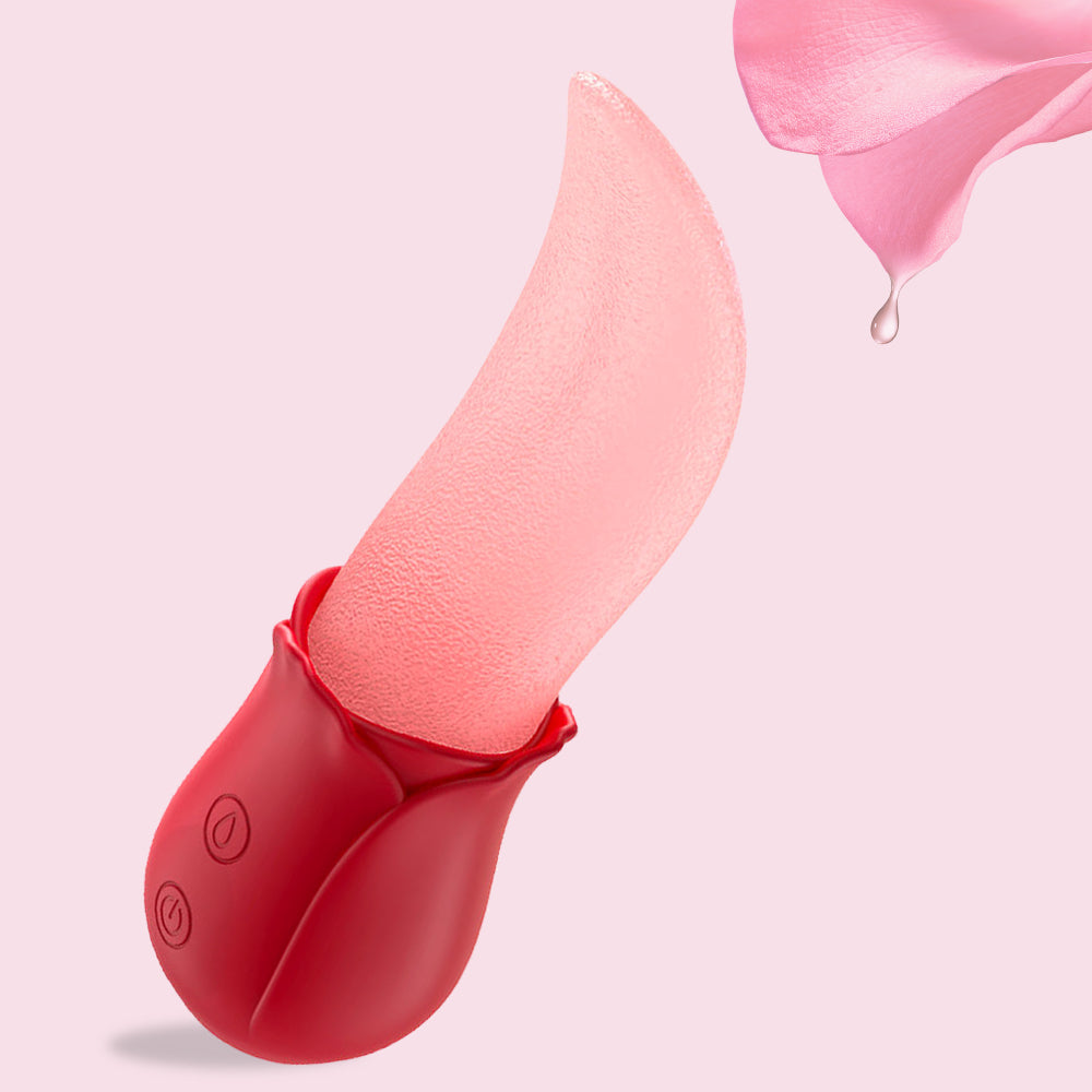 rose licking