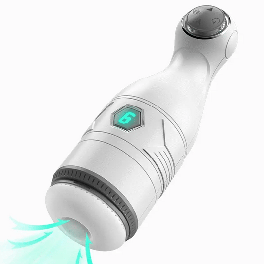 Voyage - Training Persistence Masturbation Cup White Penis Massager