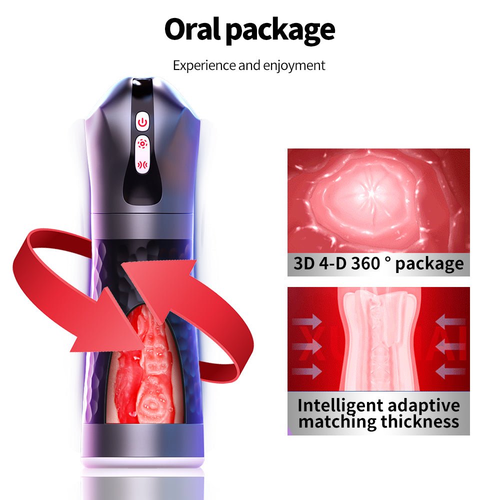 Trap Tongue-Sucking, Pinching, Tongue Licking Multifunctional BLOWJOB Toy - Gawk 3000