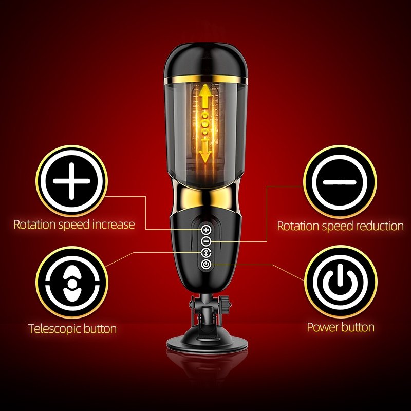 Western Hurricane Fully Automatic Masturbator Cup - Gawk 3000