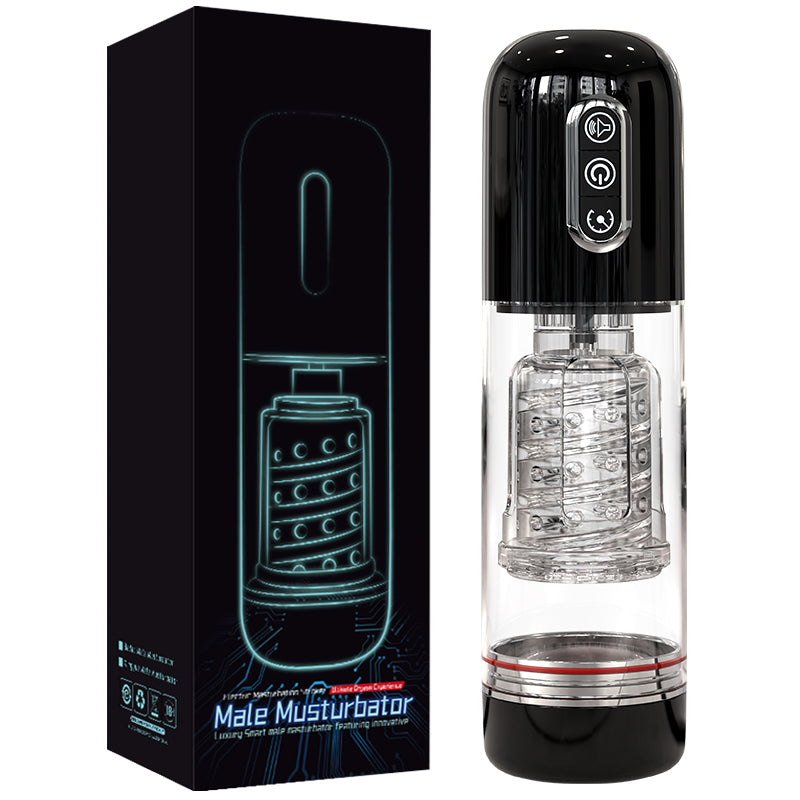 10 speed dual motor automatic male masturbator