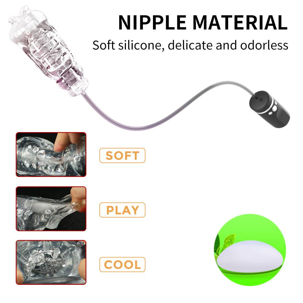 Cosmic Black Hole Sucking Clip Suction Transparent Remote Control Blowjob Male Masturbator Cup - Gawk 3000