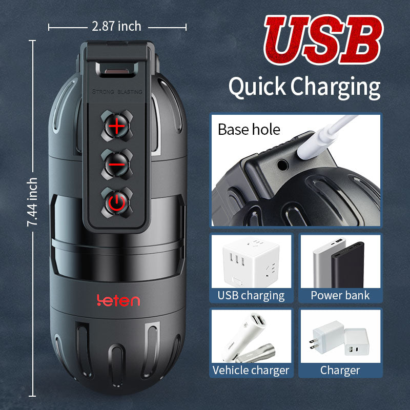 Leten - Flash 10 Vibrating Masturbator and Pussy Pockets 2 in 1 APP Control