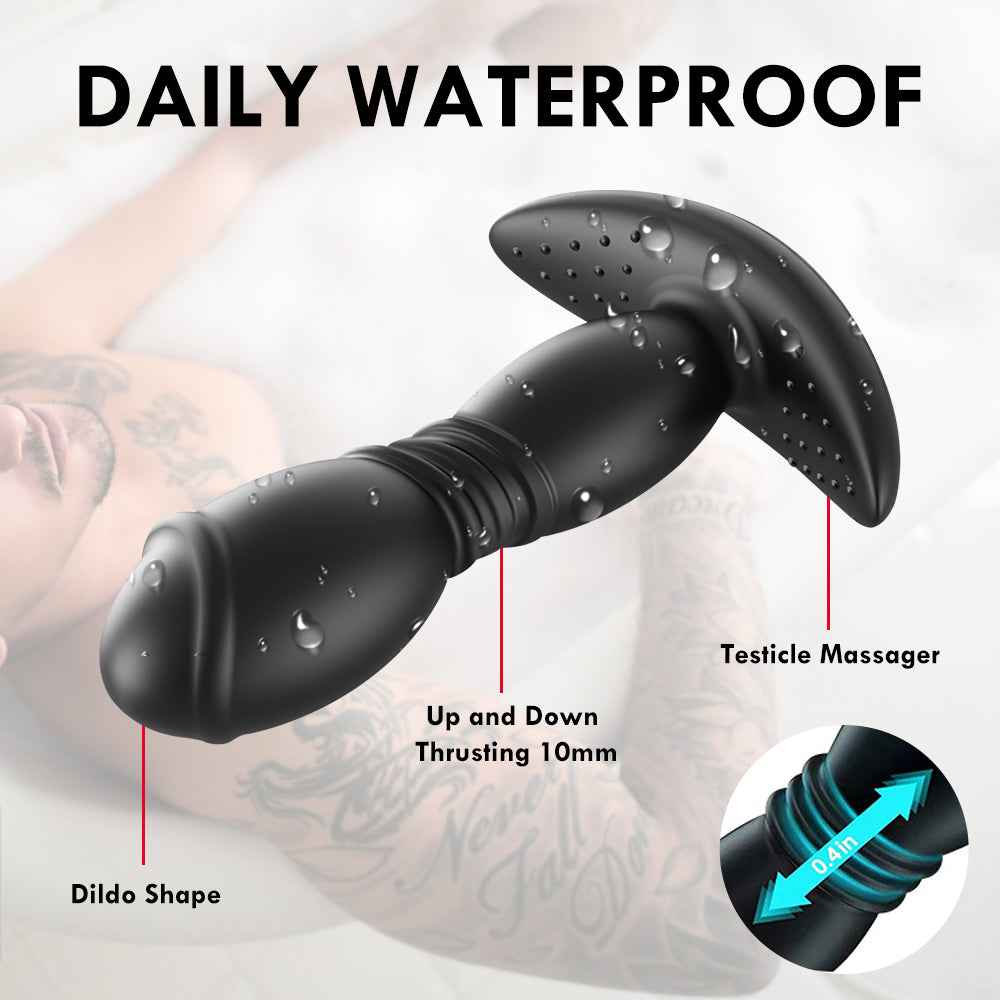 10 Function Automatic Silicone Pretty Love Plug Anal Prostaat Massager Pure Plug