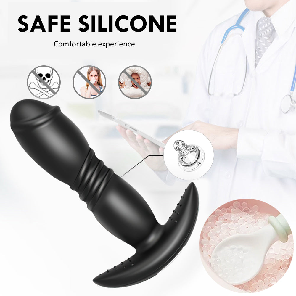 10 Function Automatic Silicone Pretty Love Plug Anal Prostaat Massager Pure Plug