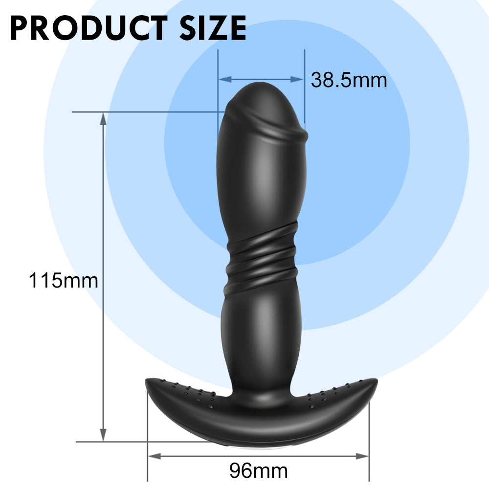 10 Function Automatic Silicone Pretty Love Plug Anal Prostaat Massager Pure Plug