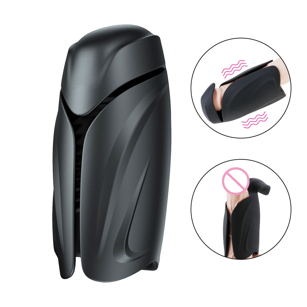 BLACKWARRIOR - Cock Penis Vibrator Trainer Glans Massager Sleeve