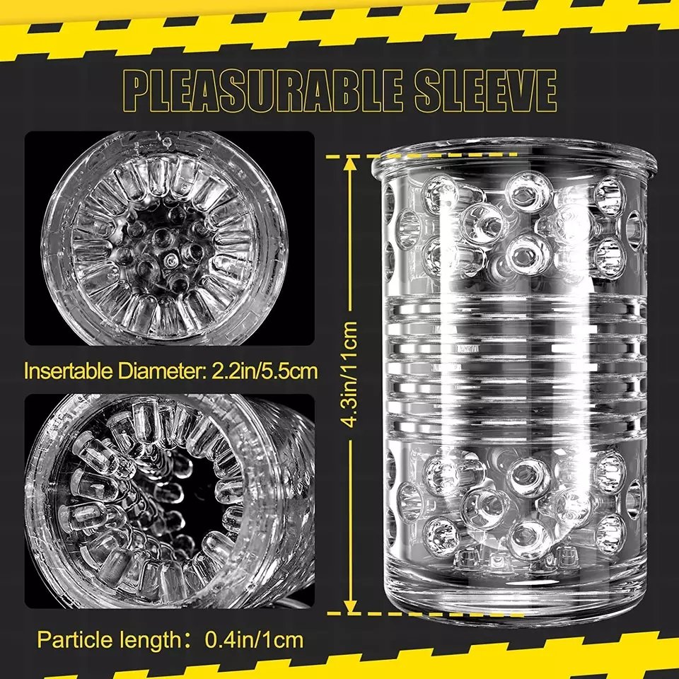 Rotating Bumblebee Electric Male Stroker - Gawk 3000