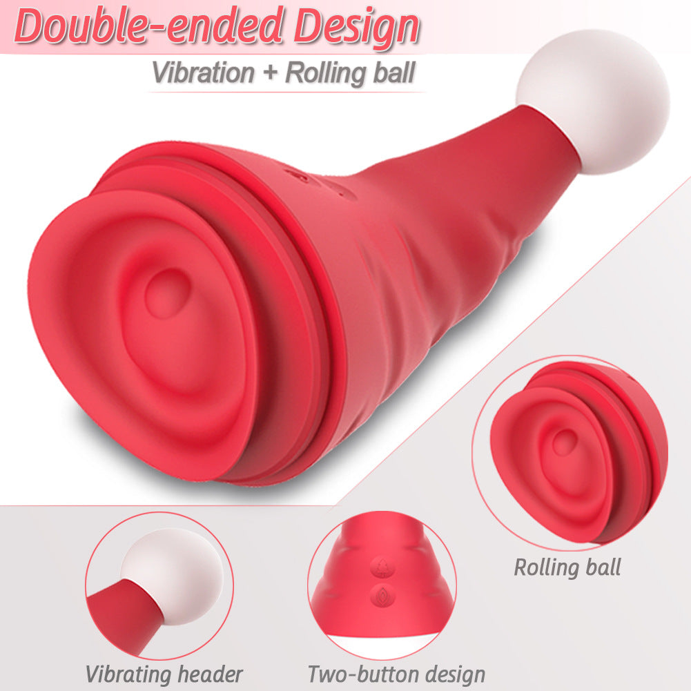 LRRH-Santa Hat Vibrator Gspot Vibrator, Clit Stimulation