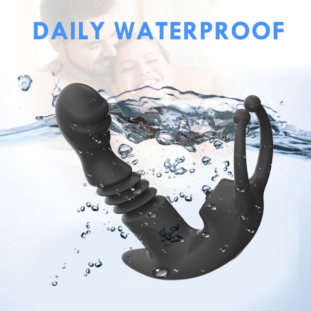 Wireless Electric Remote Controlled Ultimate Rotating Prostate Massager