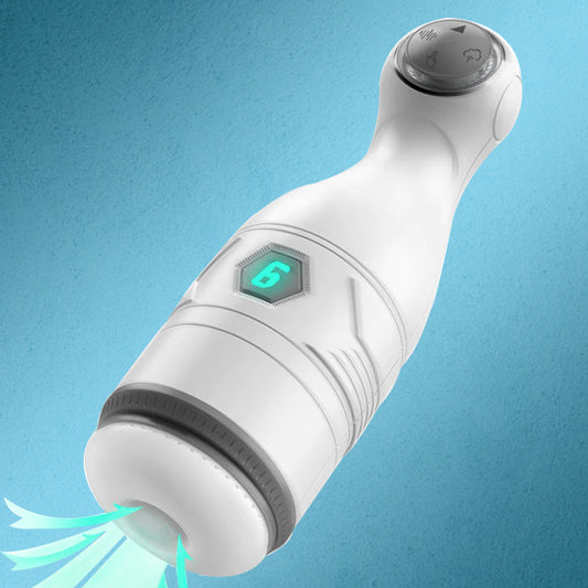 Voyage - Training Persistence Masturbation Cup White Penis Massager