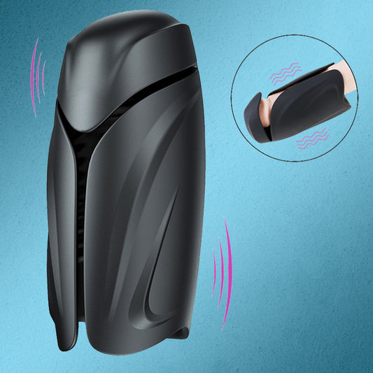 BLACKWARRIOR - Cock Penis Vibrator Trainer Glans Massager Sleeve