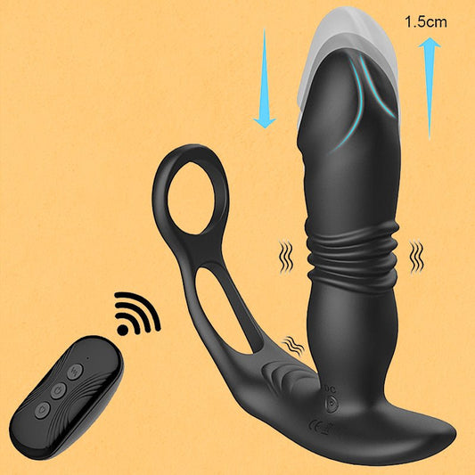 thrusting prostate massager