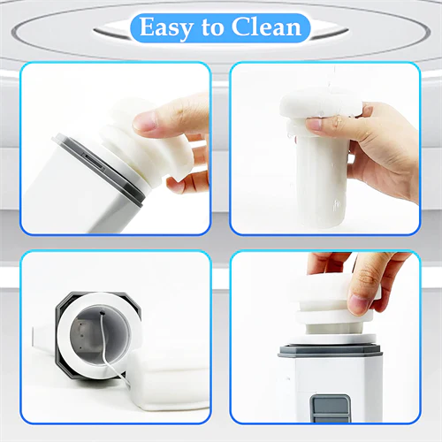 VICTO Men Enhancer Hands Free Massager Full Shaft Blowjob Basturbator