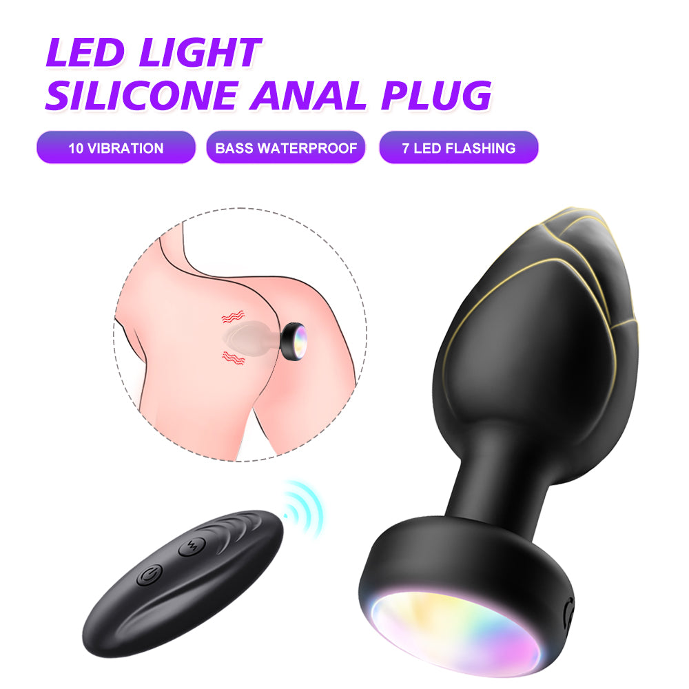 how to use light up butt plug?