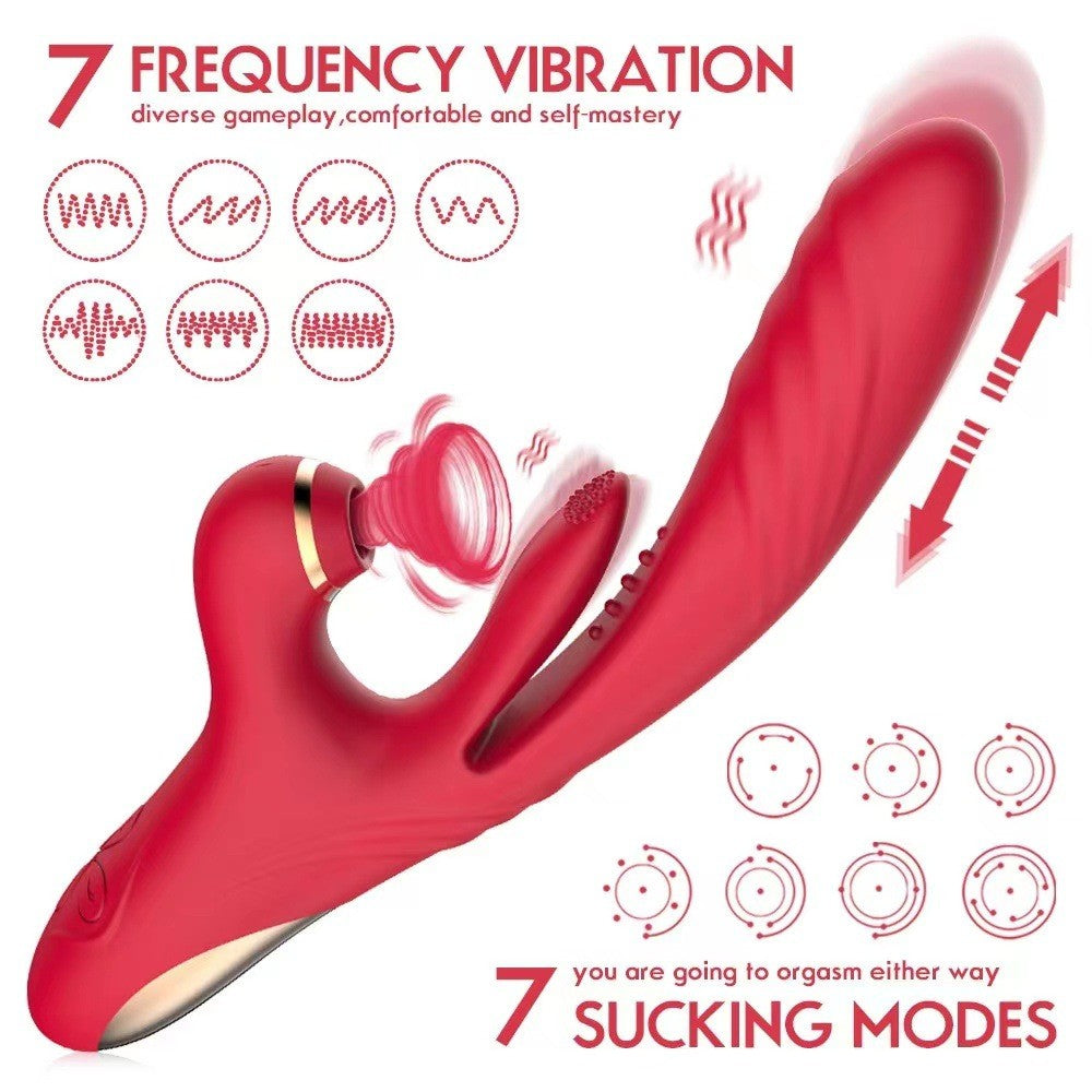 Bora - Rabbit Tapping G-Spot Vibrator Sex Toy For Women